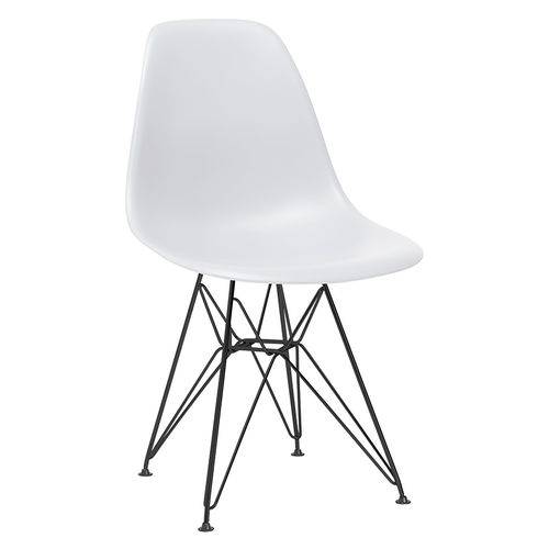 Tamanhos, Medidas e Dimensões do produto Cadeira Eames DKR - Eiffel - Cinza Claro - Base Preta