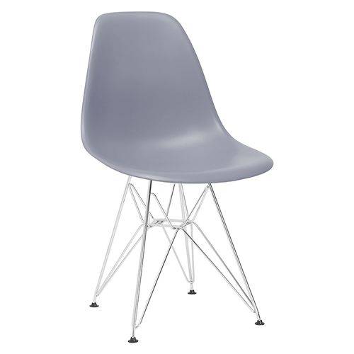 Tamanhos, Medidas e Dimensões do produto Cadeira Eames DKR - Eiffel - Cinza Escuro - Base Cromada