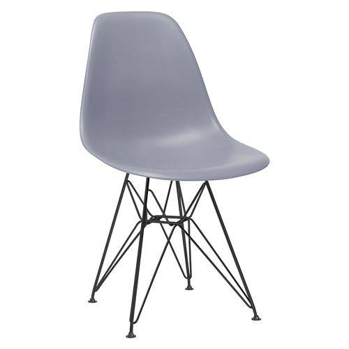 Tamanhos, Medidas e Dimensões do produto Cadeira Eames DKR - Eiffel - Cinza Escuro - Base Preta