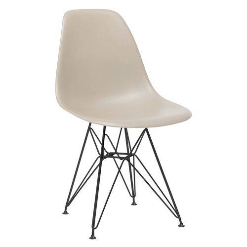 Tamanhos, Medidas e Dimensões do produto Cadeira Eames DKR - Eiffel - Nude - Base Preta