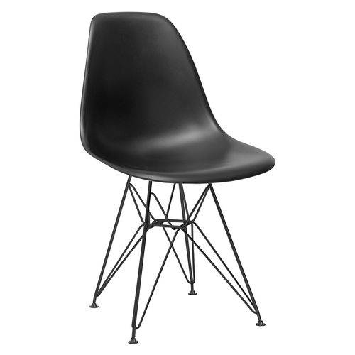 Tamanhos, Medidas e Dimensões do produto Cadeira Eames DKR - Eiffel - Preto - Base Preta