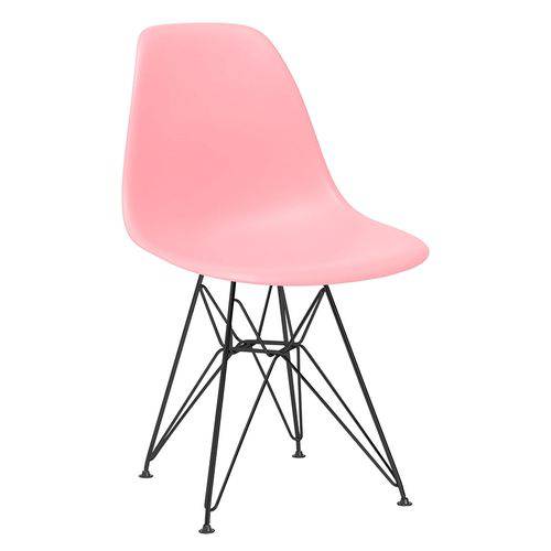 Tamanhos, Medidas e Dimensões do produto Cadeira Eames DKR - Eiffel - Rosa - Base Preta