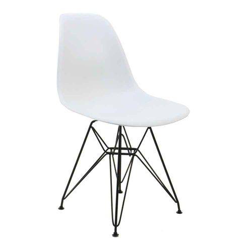 Tamanhos, Medidas e Dimensões do produto Cadeira Eames Dsr Polipropileno Base Eiffel Cromada Branca