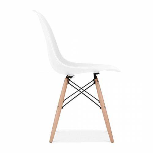 Tamanhos, Medidas e Dimensões do produto Cadeira Eames Eiffel Sem Braços - Base Madeira