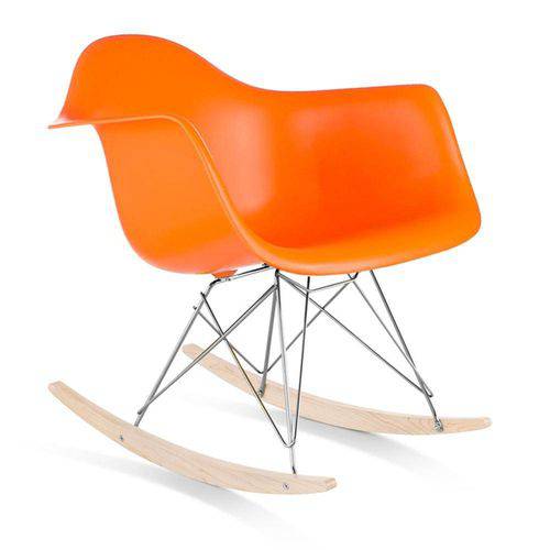 Tamanhos, Medidas e Dimensões do produto Cadeira Eames RAR Balanço - Laranja
