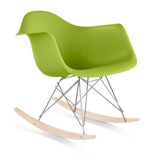 Tamanhos, Medidas e Dimensões do produto Cadeira Eames RAR Balanço - Verde