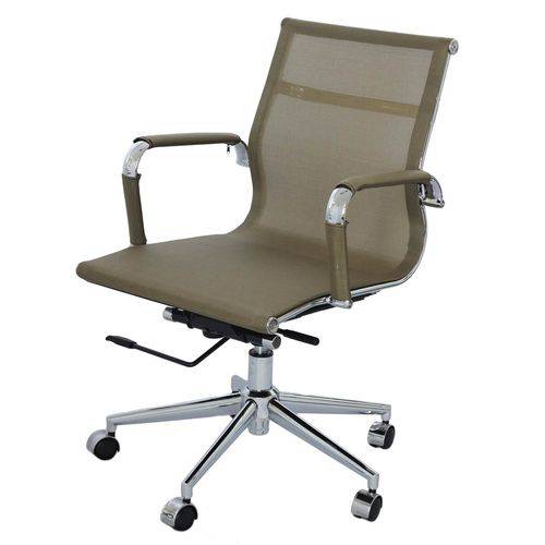 Tamanhos, Medidas e Dimensões do produto Cadeira Eames Telinha Baixa Cobre Cromada