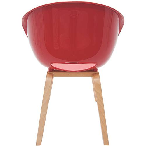 Tamanhos, Medidas e Dimensões do produto Cadeira Elena Base Madeira Vermelha - Tramontina