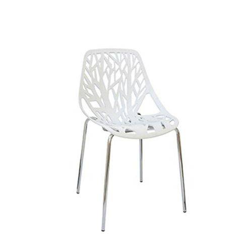 Tamanhos, Medidas e Dimensões do produto Cadeira em Abs Branca