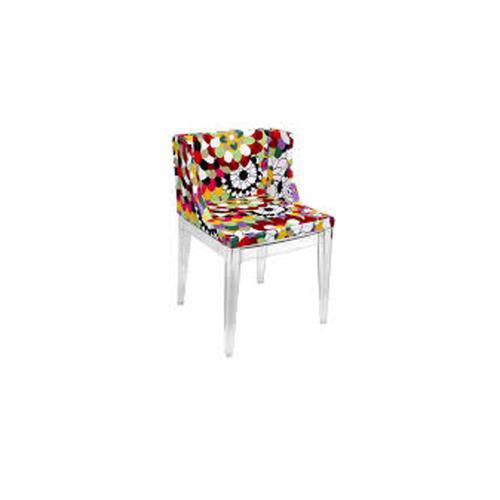 Tamanhos, Medidas e Dimensões do produto Cadeira em Policarbonato Mademoiselle Floral - Cristal