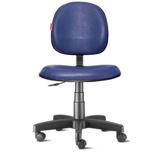 Tamanhos, Medidas e Dimensões do produto Cadeira Escritório Giratória Executiva Courvim Azul Marinho Cb18