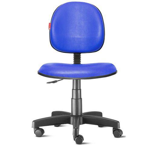 Tamanhos, Medidas e Dimensões do produto Cadeira Escritório Giratória Executiva Courvim Azul Royal Cb18