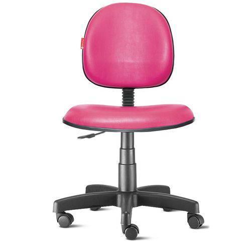 Tamanhos, Medidas e Dimensões do produto Cadeira Escritório Giratória Executiva Courvim Rosa Cb18