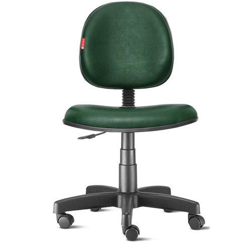 Tamanhos, Medidas e Dimensões do produto Cadeira Escritório Giratória Executiva Courvim Verde Musgo Cb18