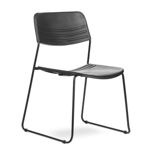 Tamanhos, Medidas e Dimensões do produto Cadeira Flexform Mimi Onix Black