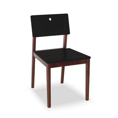 Tamanhos, Medidas e Dimensões do produto Cadeira Flip I Cacau e Preto