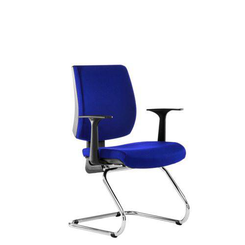 Tamanhos, Medidas e Dimensões do produto Cadeira Flute Fixa Premium Mesclado Azul/preto