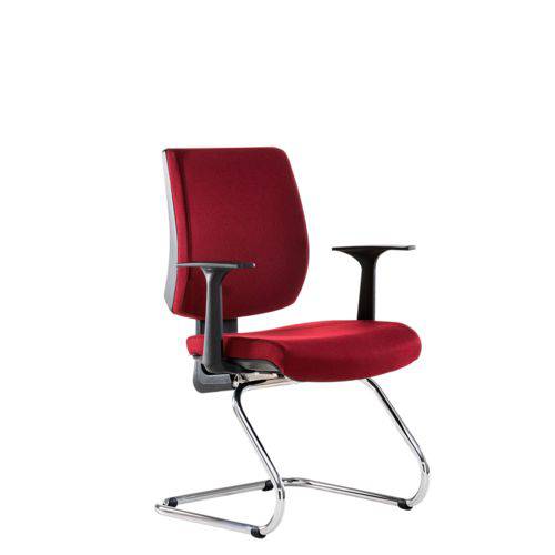 Tamanhos, Medidas e Dimensões do produto Cadeira Flute Fixa Premium Mesclado Bordô/preto