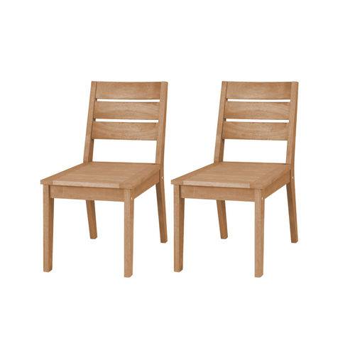 Tamanhos, Medidas e Dimensões do produto Cadeira Fortaleza (kit com 2) - Jatobá