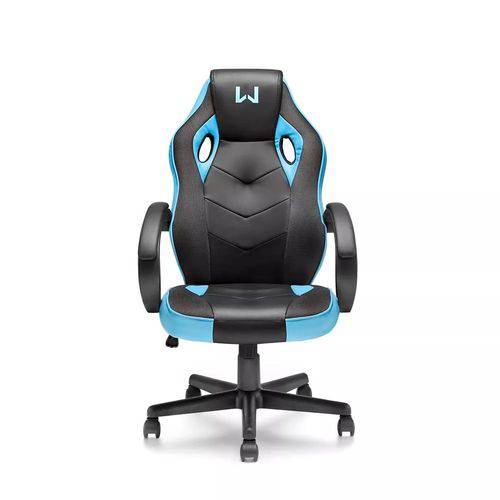 Tamanhos, Medidas e Dimensões do produto Cadeira Gamer Azul Warrior Multilaser - GA161