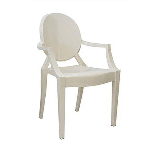 Tamanhos, Medidas e Dimensões do produto Cadeira Ghost Branca