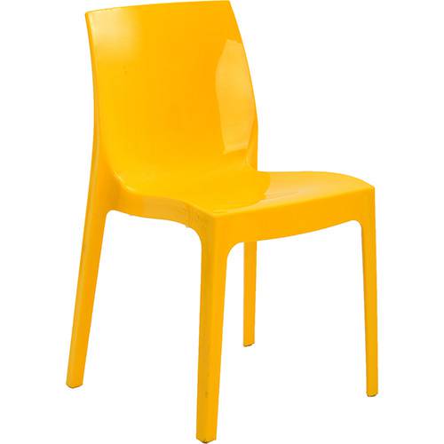 Tamanhos, Medidas e Dimensões do produto Cadeira Ice Amarelo - Rivatti