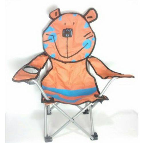 Tamanhos, Medidas e Dimensões do produto Cadeira Infantil Dobrável Tigre Camping Parque Pesca