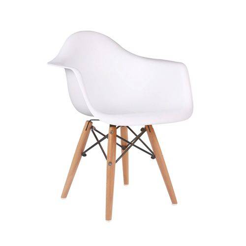 Tamanhos, Medidas e Dimensões do produto Cadeira Infantil Eames Junior com Braços - Branco