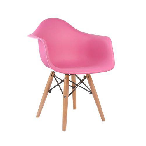 Tamanhos, Medidas e Dimensões do produto Cadeira Infantil Eames Junior com Braços - Rosa