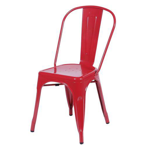 Tamanhos, Medidas e Dimensões do produto Cadeira Iron 1117 Vermelha - 24865