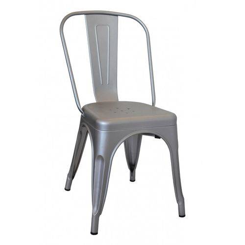 Tamanhos, Medidas e Dimensões do produto Cadeira Iron Tolix Aço Carbono - Prata