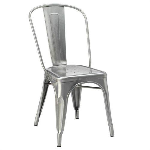 Tamanhos, Medidas e Dimensões do produto Cadeira Iron Tolix - Industrial - Aço - Vintage - Metal Natural