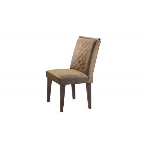 Tamanhos, Medidas e Dimensões do produto Cadeira Jade 100% MDF (Kit com 2 Cadeiras) - Móveis Rufato - Café/ Animale Chocolate - Móveis Bom de Preço -