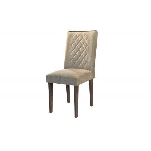Tamanhos, Medidas e Dimensões do produto Cadeira Jade 100% MDF (Kit com 2 Cadeiras) - Móveis Rufato - Café/ Suedi Amassado Chocolate - Móveis Bom de Preço -