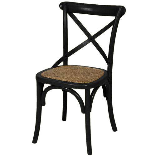 Tamanhos, Medidas e Dimensões do produto Cadeira Katrina 1150 Assento Rattan Cor Preta - 30748