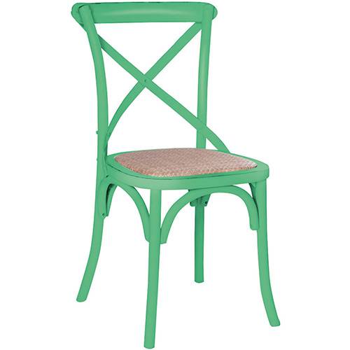 Tamanhos, Medidas e Dimensões do produto Cadeira Katrina Assento em Rattan Verde - Rivatti