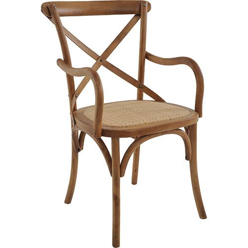 Tamanhos, Medidas e Dimensões do produto Cadeira Katrina Bétula com Braços - Rivatti
