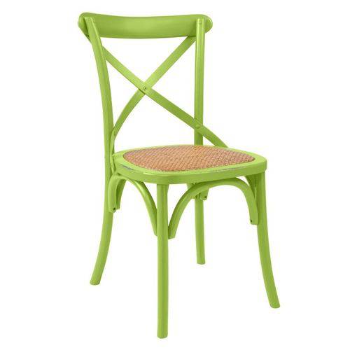 Tamanhos, Medidas e Dimensões do produto Cadeira Katrina Desgastada - Cor Verde Claro