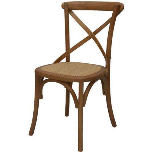 Tamanhos, Medidas e Dimensões do produto Cadeira Katrina Madeira Assento em Rattan Cor Betula - 18560