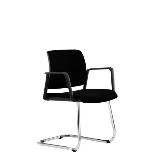 Tamanhos, Medidas e Dimensões do produto Cadeira Kind Fixa Premium Estofada Liso Preto