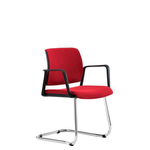 Tamanhos, Medidas e Dimensões do produto Cadeira Kind Fixa Premium Estofada Mesclado Vermelho/preto