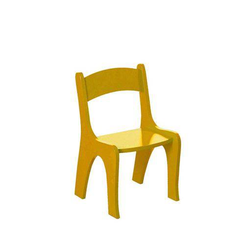 Tamanhos, Medidas e Dimensões do produto Cadeira Linha Infantil - Amarela - Tommy Design