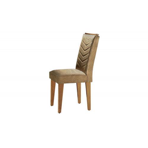 Tamanhos, Medidas e Dimensões do produto Cadeira Londrina 100% MDF (Kit com 2 Cadeiras) - Móveis Rufato - Imbuia/Animale - Móveis Bom de Preço -