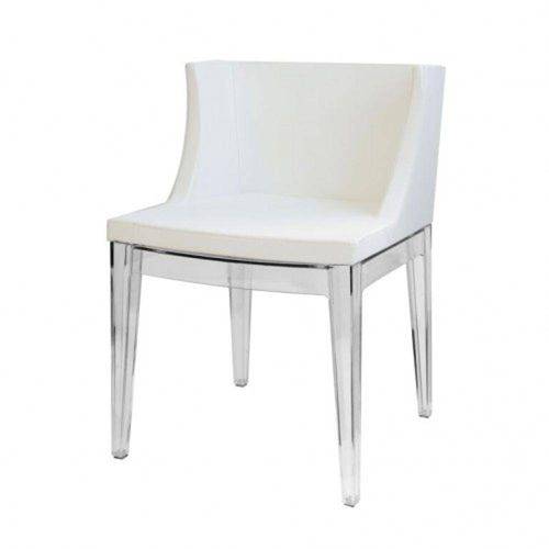 Tamanhos, Medidas e Dimensões do produto Cadeira Mademoiselle Christie Philippe Starck Branca
