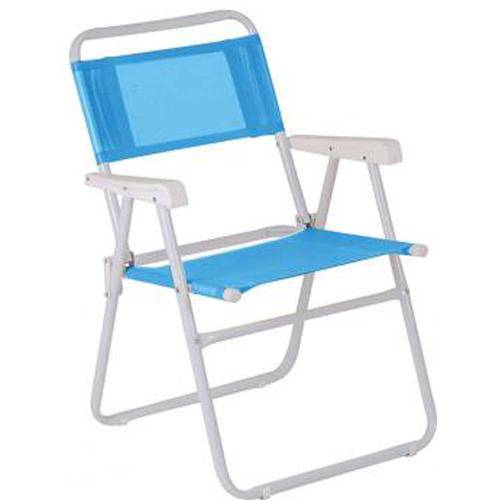 Tamanhos, Medidas e Dimensões do produto Cadeira Master Aço Azul Mor