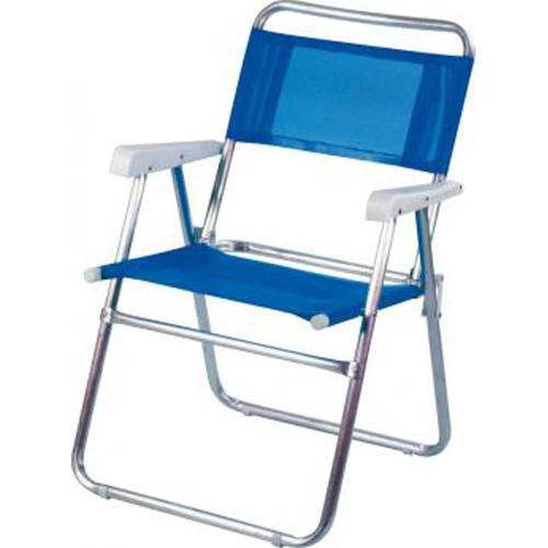 Tamanhos, Medidas e Dimensões do produto Cadeira Master Alumínio Azul Mor