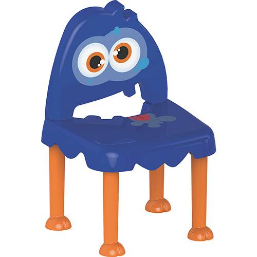 Tamanhos, Medidas e Dimensões do produto Cadeira Monster Azul e Laranja Tramontina