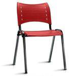 Tamanhos, Medidas e Dimensões do produto Cadeira Plástica Plus Vermelho (Kit 4 Peças)