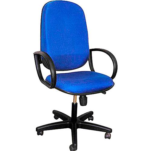 Tamanhos, Medidas e Dimensões do produto Cadeira Presidente C/ Rodízio - Azul - Multivisão