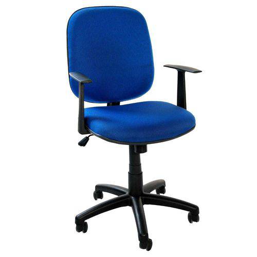 Tamanhos, Medidas e Dimensões do produto Cadeira Presidente/Diretor com Regulagem de Altura Maiorca com Base Giratória Azul - Design Chair